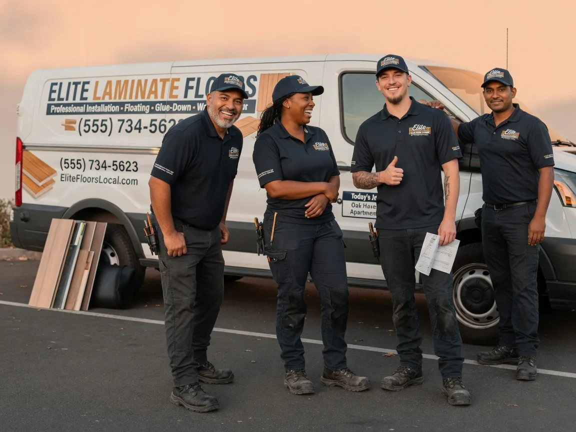 Laminate flooring installation company in Lottie, LA